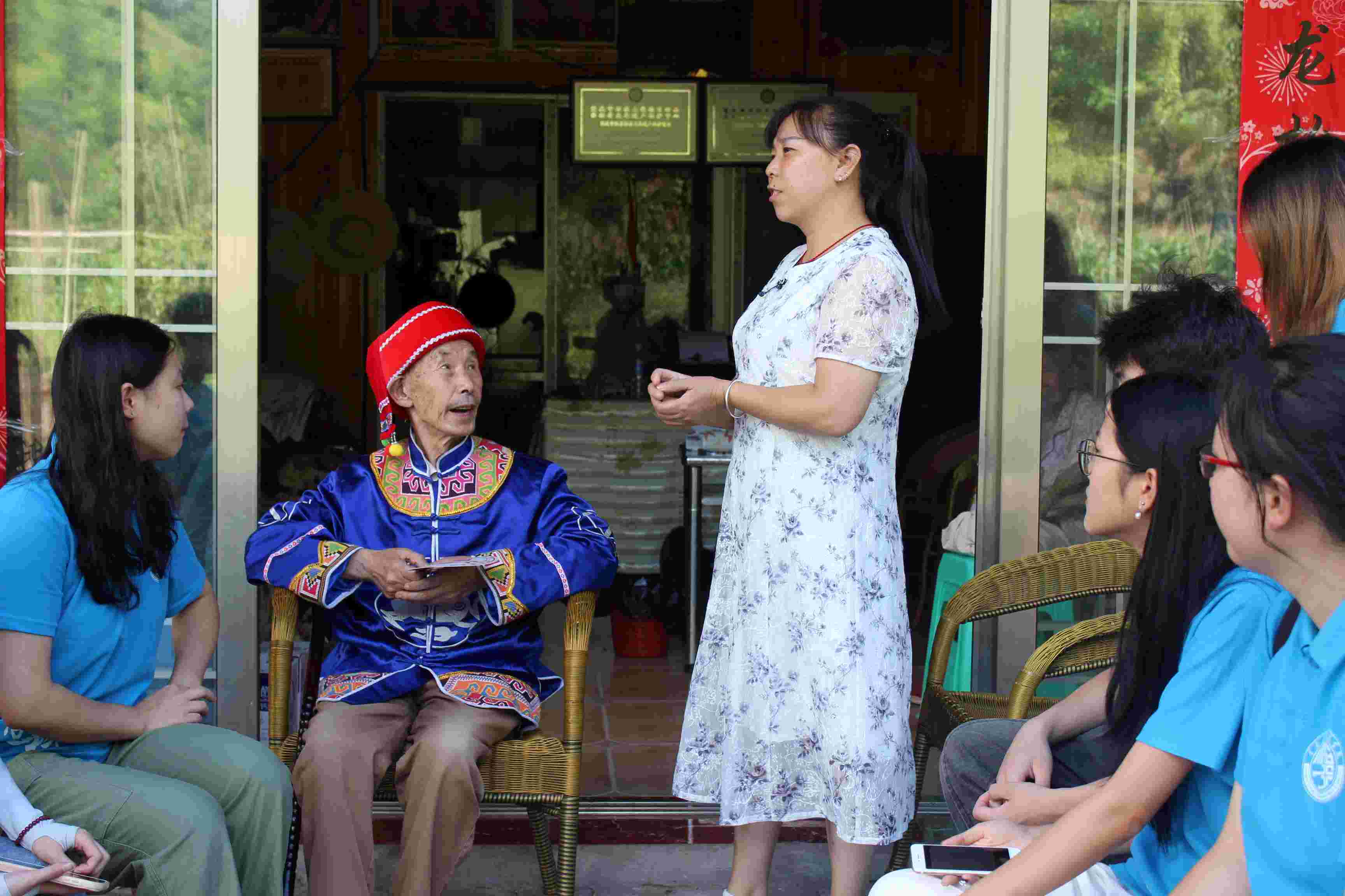 重人科學(xué)子三下鄉(xiāng)：尋非遺之聲，承啰調(diào)之樂