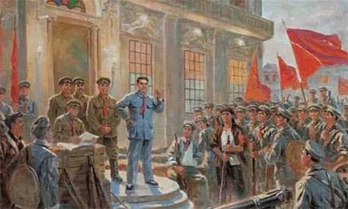 探訪足跡，軍旗升起的地方